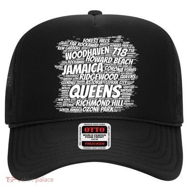 Born Raised In Queens Borough New York City Hat