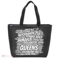 Born Raised In Queens Borough New York City Tote Bag thumb 0