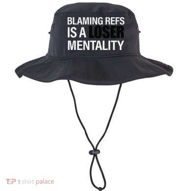 Blaming Refs Is A Loser Mentality Funny Bucket Hat