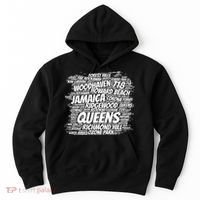 Born Raised In Queens Borough New York City Gift Hoodie thumb 0