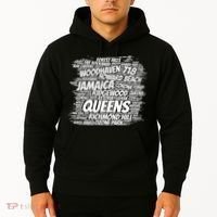 Born Raised In Queens Borough New York City Gift Hoodie thumb 2