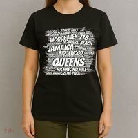 Born Raised In Queens Borough New York City Gift T-Shirt thumb 4