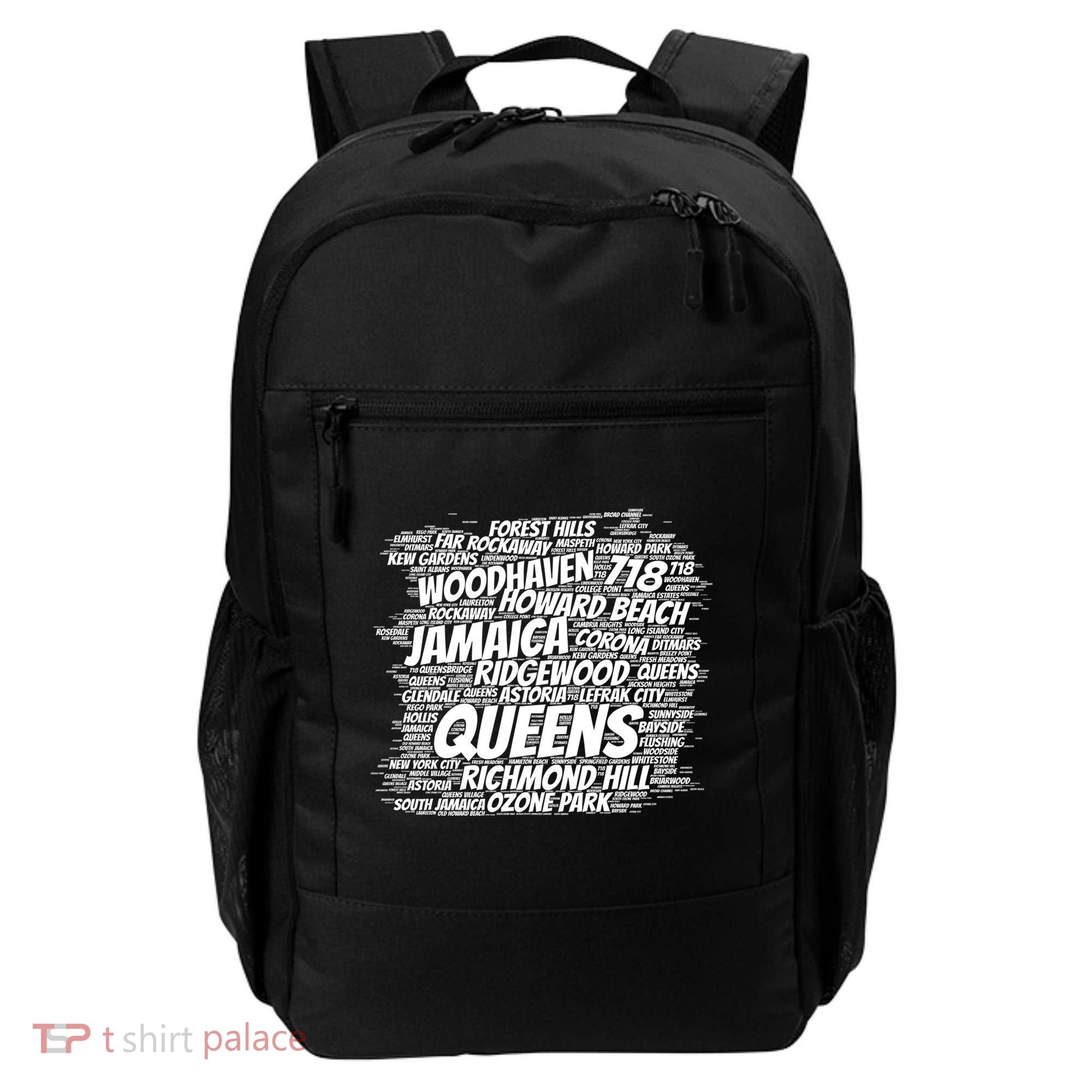Born Raised In Queens Borough New York City Gift Backpack