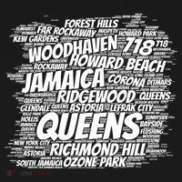 Born Raised In Queens Borough New York City Gift Women's Hoodie thumb 2