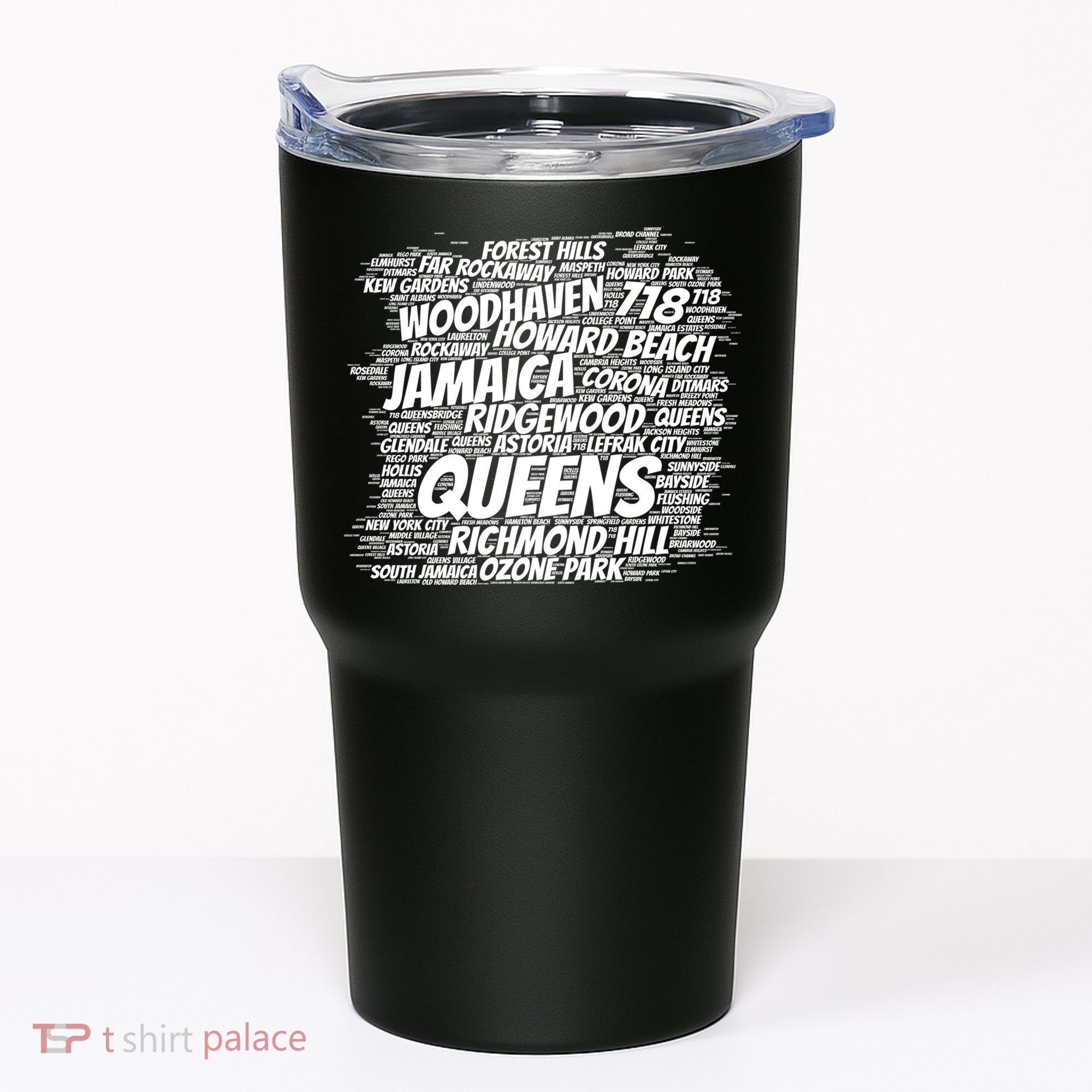 Born Raised In Queens Borough New York City Gift Tumbler