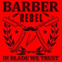 Barber Rebel In Blade We Trust Santa Hat thumb 1