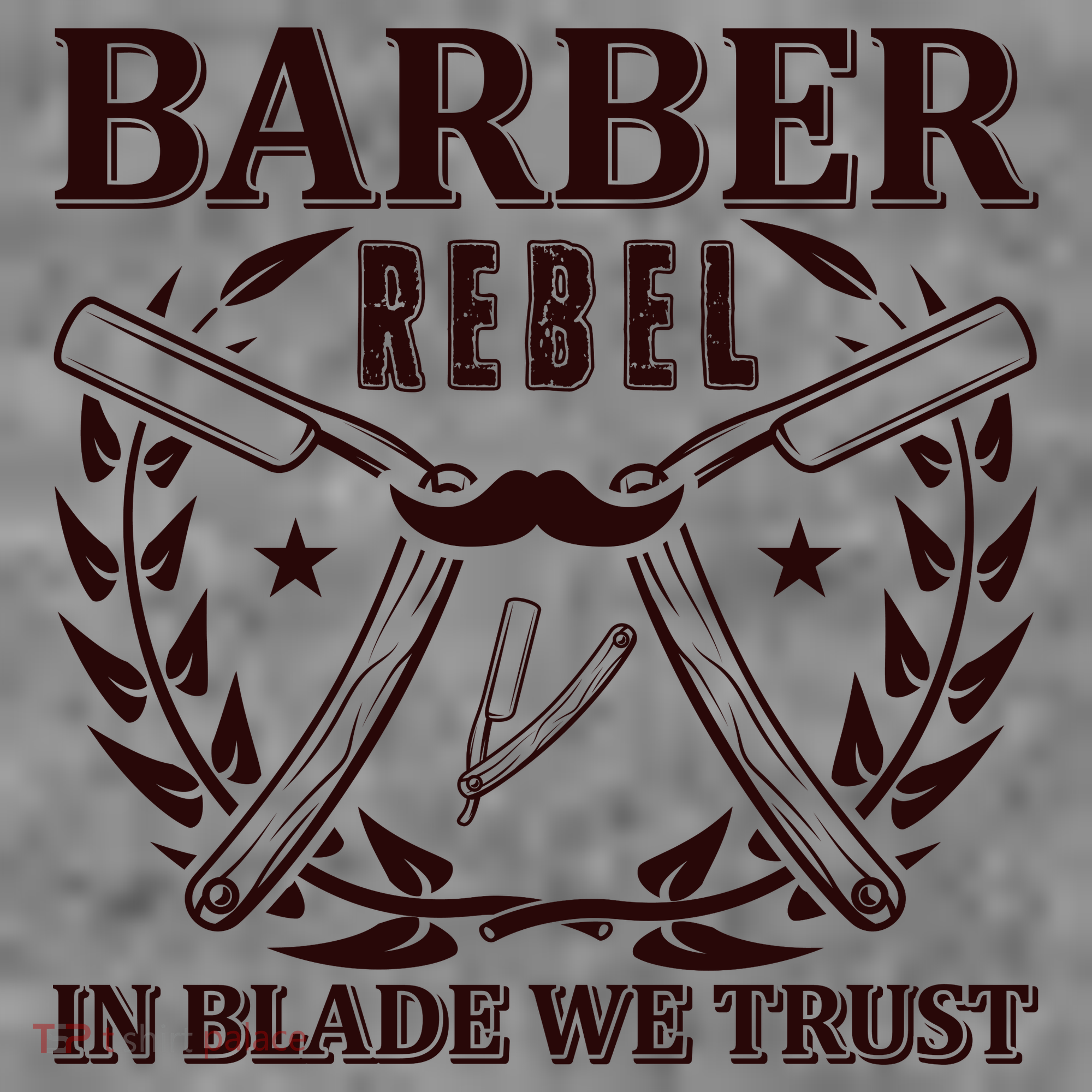 Barber Rebel In Blade We Trust Toddler Hoodie