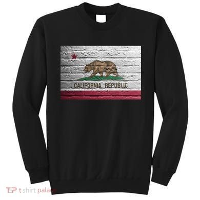 Brick California Republic Bear Flag Sweatshirt
