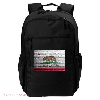 Brick California Republic Bear Flag Backpack
