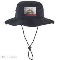 Brick California Republic Bear Flag Bucket Hat thumb 0