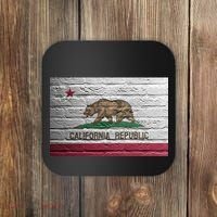 Brick California Republic Bear Flag Coaster thumb 0