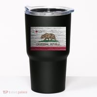Brick California Republic Bear Flag Tumbler thumb 0
