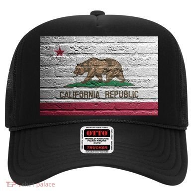 Brick California Republic Bear Flag Hat