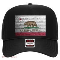 Brick California Republic Bear Flag Hat thumb 0