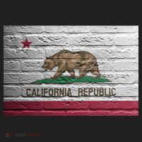 Brick California Republic Bear Flag Hat thumb 2