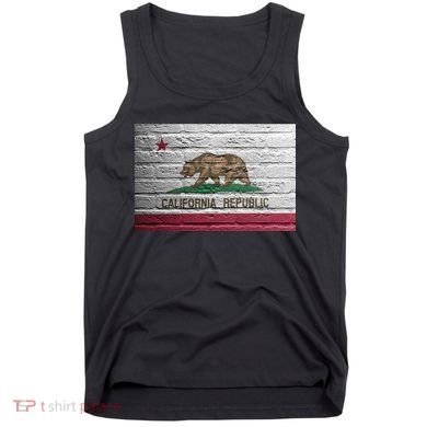 Brick California Republic Bear Flag Tank Top