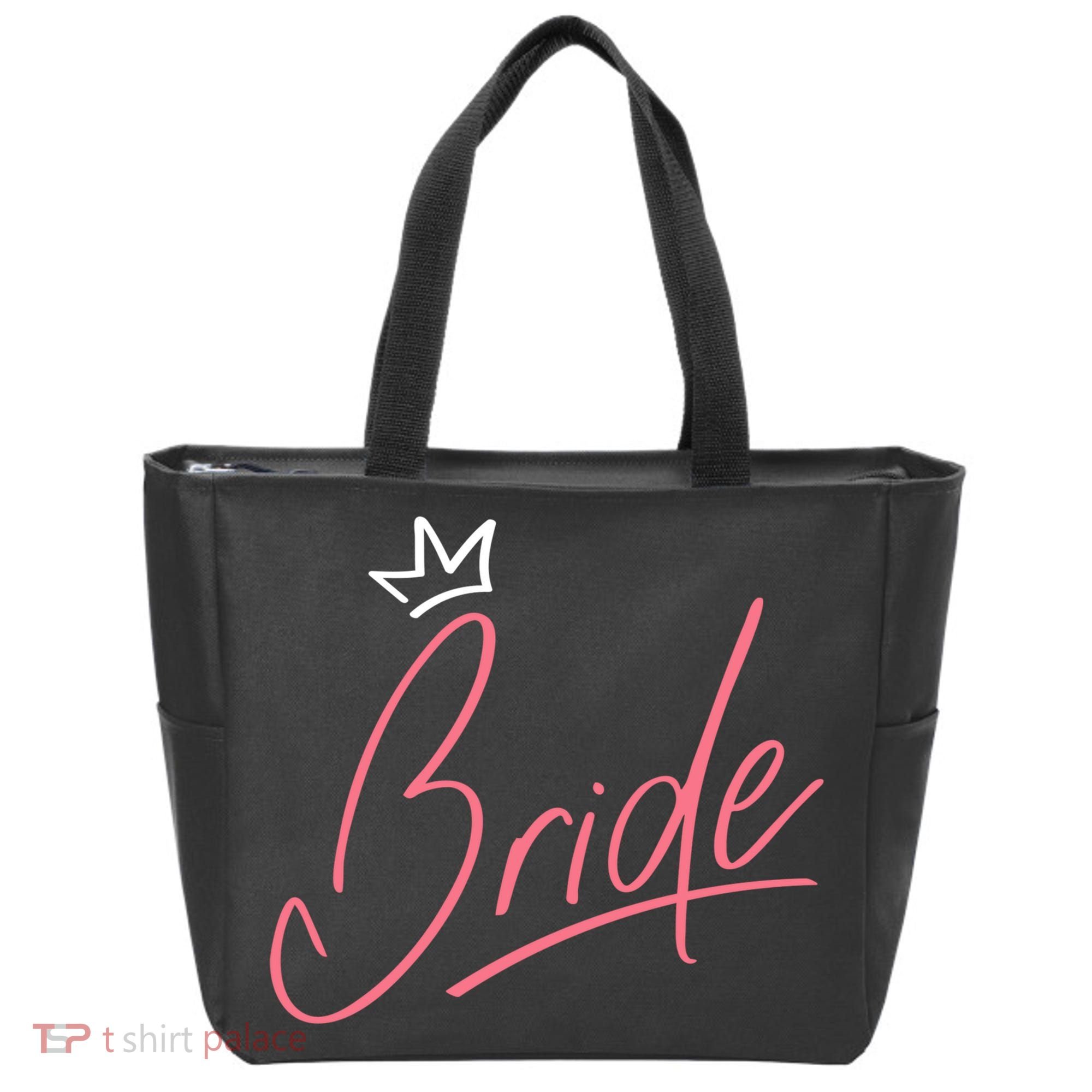 Bride Crown Tote Bag