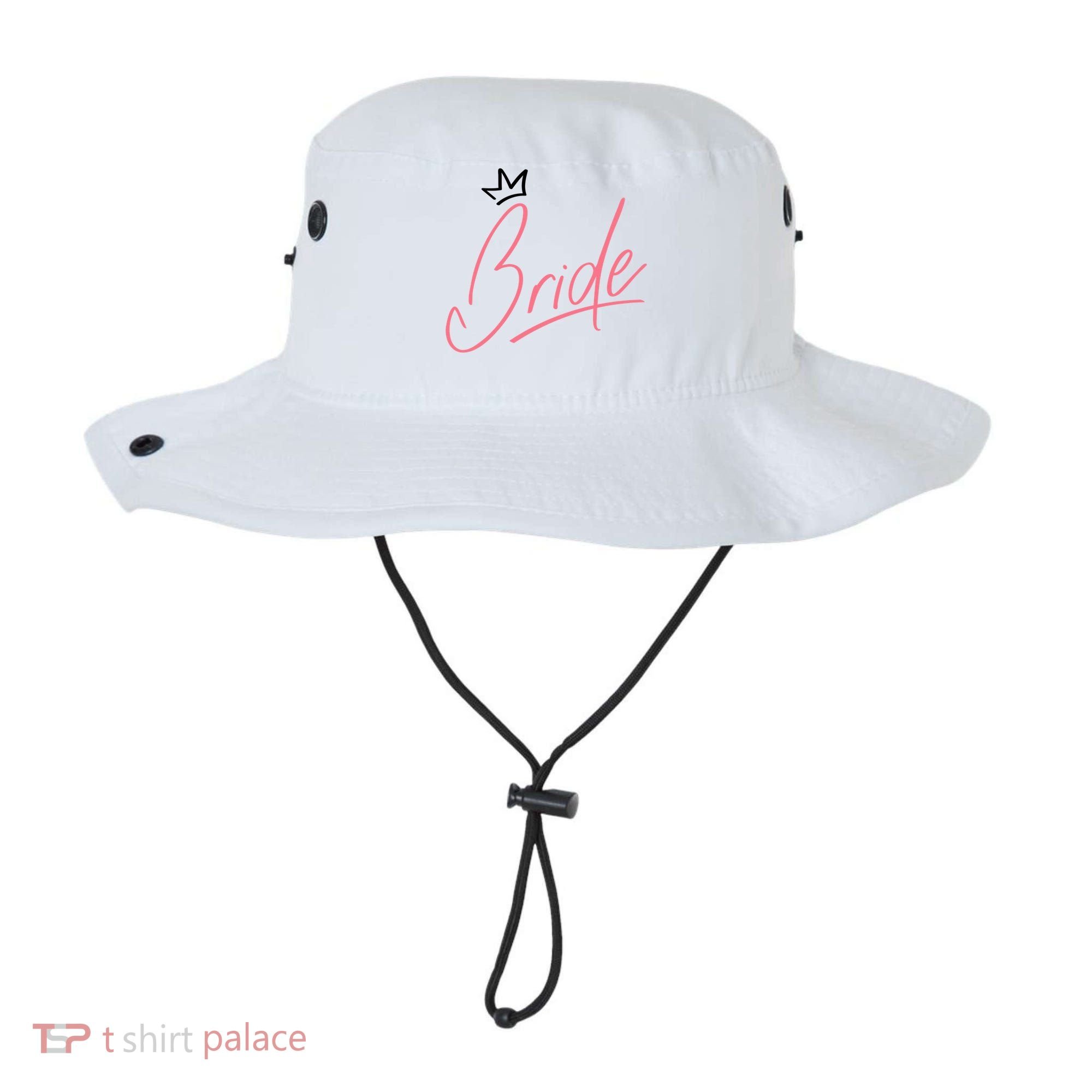 Bride Crown Bucket Hat