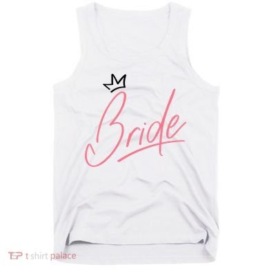 Bride Crown Tank Top