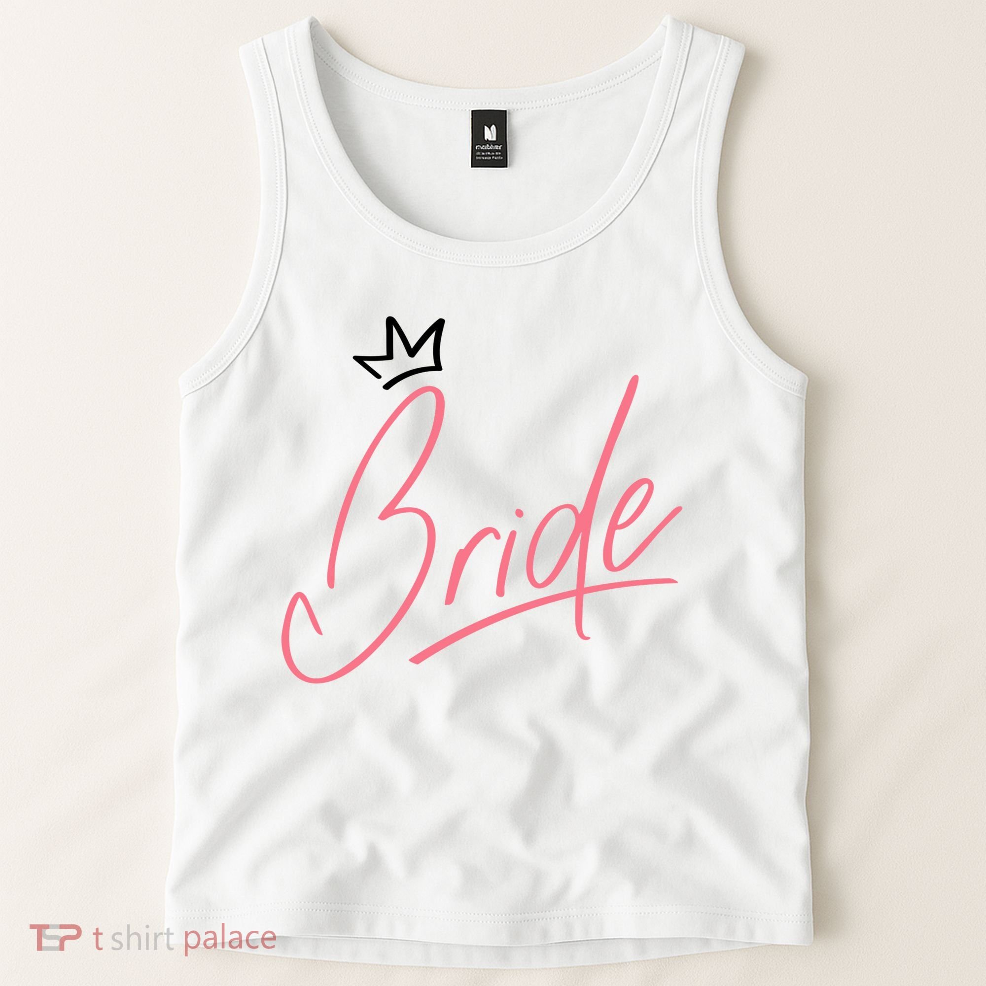 Bride Crown Tank Top