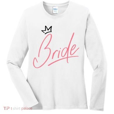 Bride Crown Women's Long Sleeve Shirt
