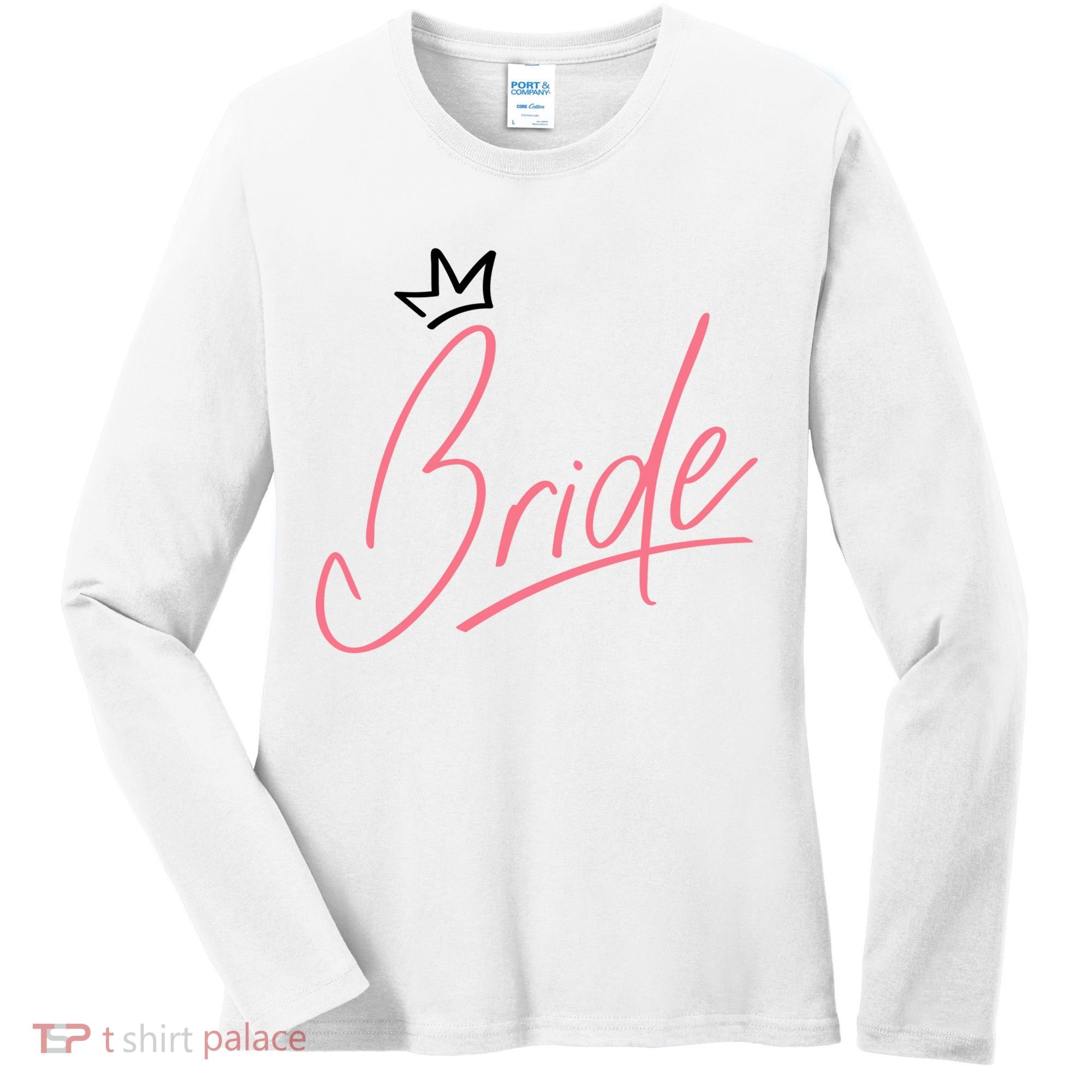 Bride Crown Women's Long Sleeve Shirt