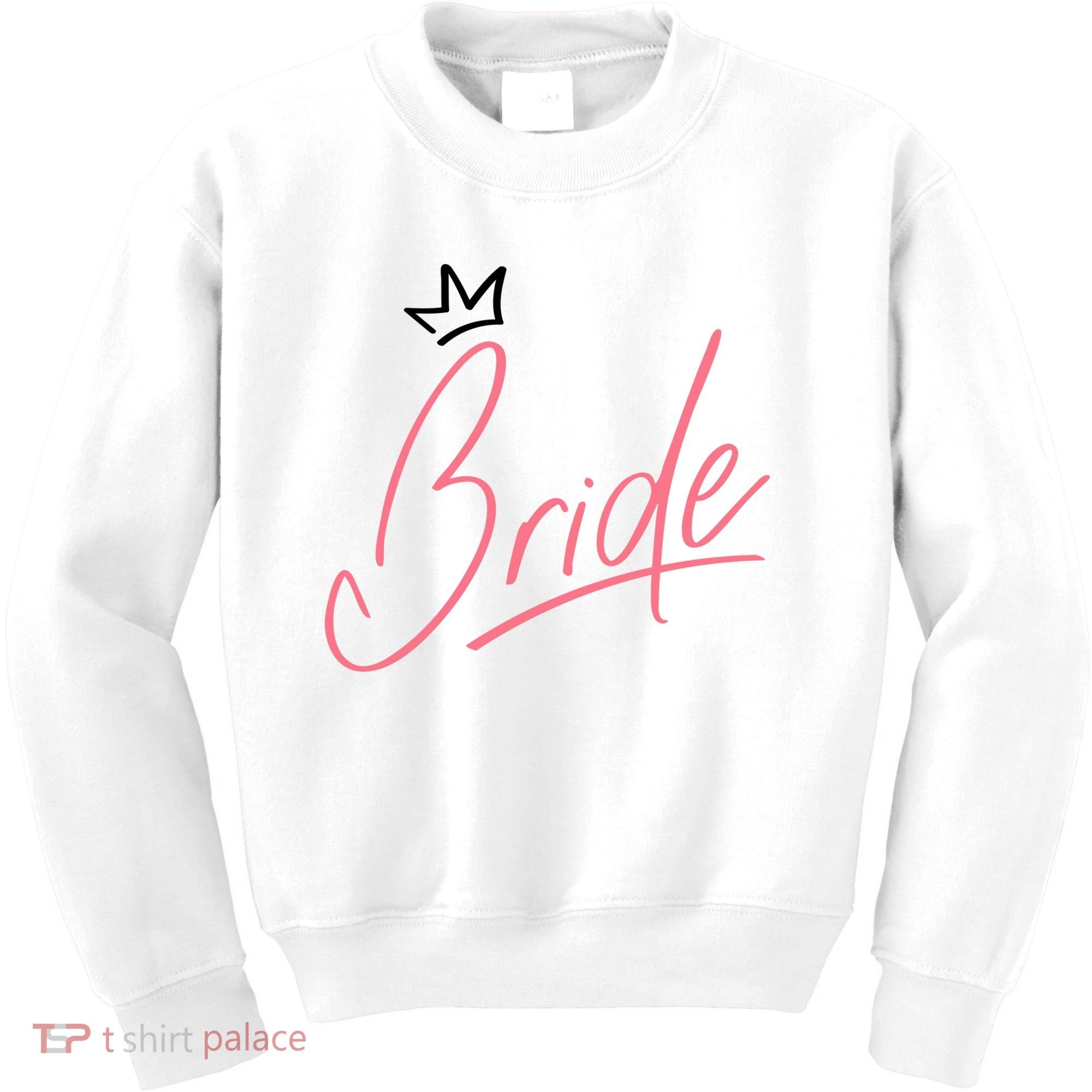 Bride Crown Kids Sweatshirt