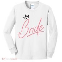 Bride Crown Kids Long Sleeve Shirt thumb 0