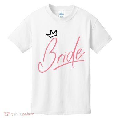 Bride Crown Kids T-Shirt