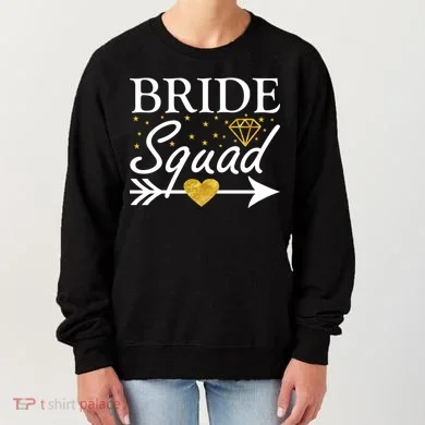 Bride Squad Arrow Women's Sweatshirt