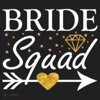 Bride Squad Arrow Women's Sweatshirt thumb 2