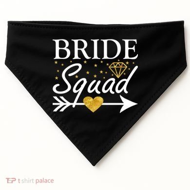 Bride Squad Arrow USA-Made Doggie Bandana
