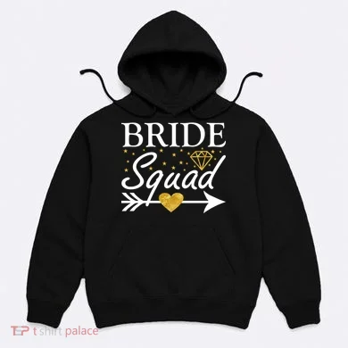 Bride Squad Arrow Hoodie