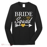 Bride Squad Arrow Long Sleeve Shirt thumb 0