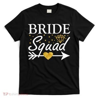 Bride Squad Arrow T-Shirt