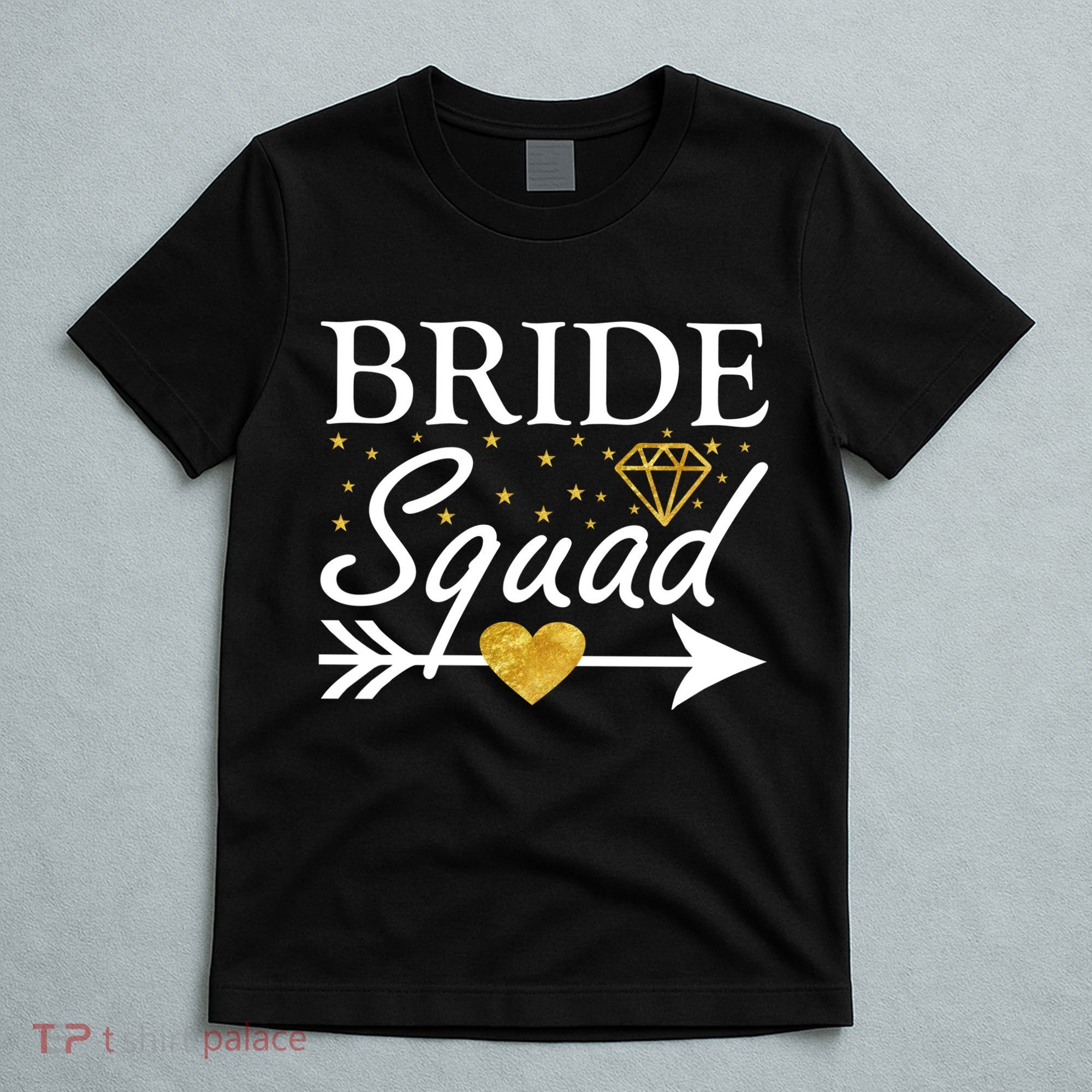 Bride Squad Arrow T-Shirt