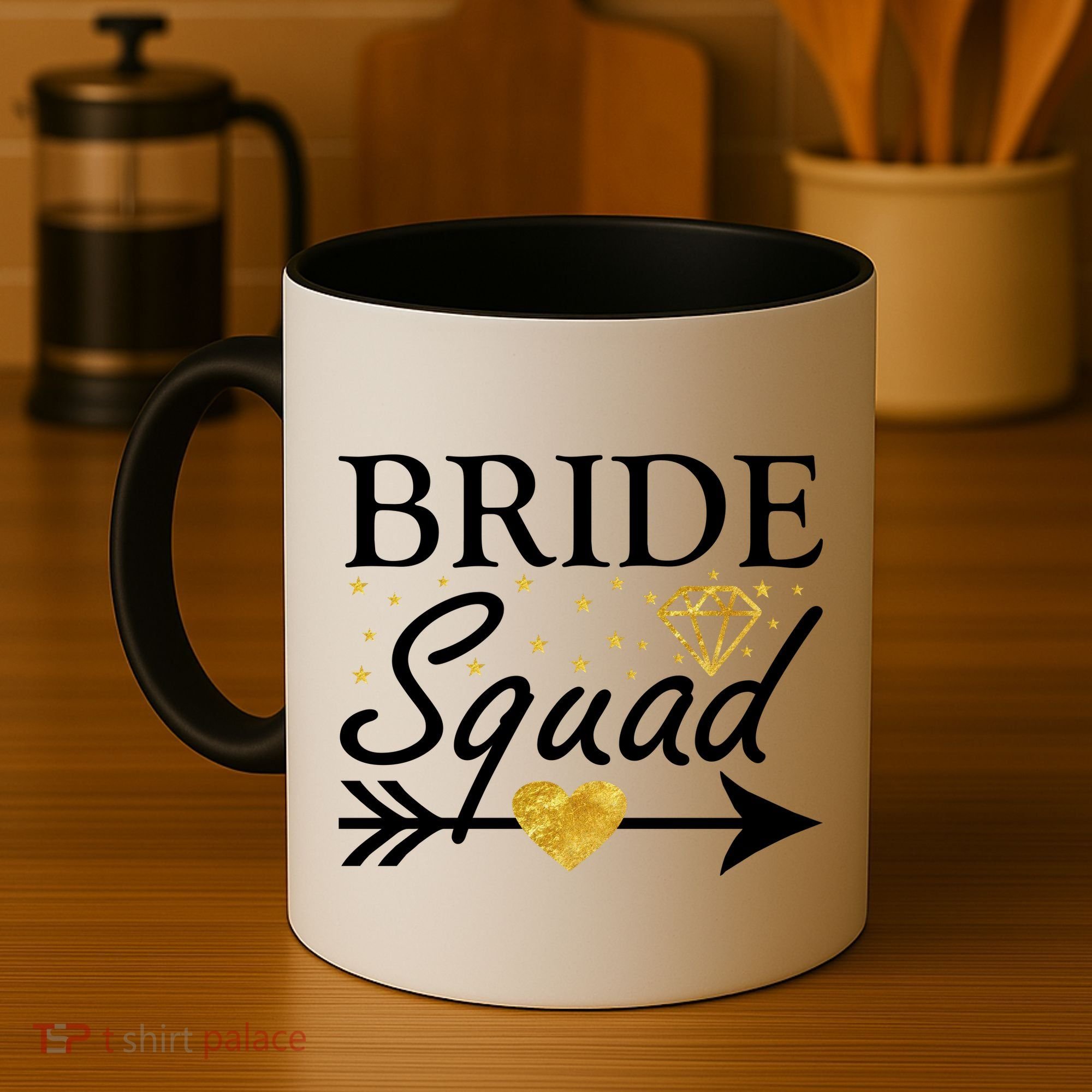 Bride Squad Arrow Coffee Mug