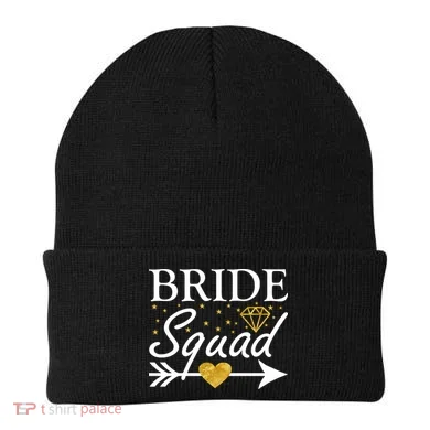 Bride Squad Arrow Beanie