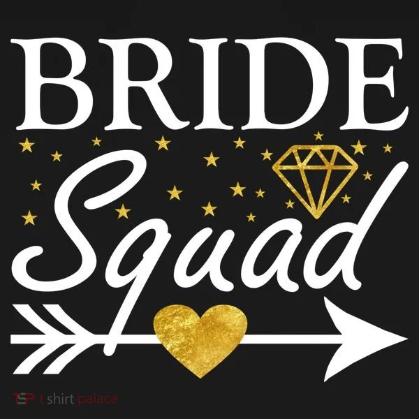 Bride Squad Arrow Polo
