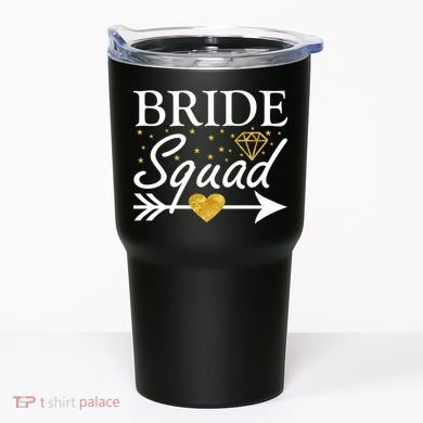 Bride Squad Arrow Tumbler