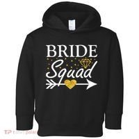 Bride Squad Arrow Toddler Hoodie thumb 0