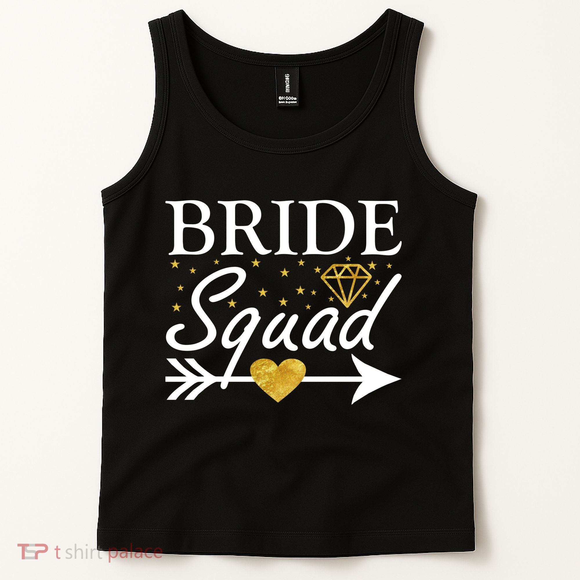 Bride Squad Arrow Tank Top
