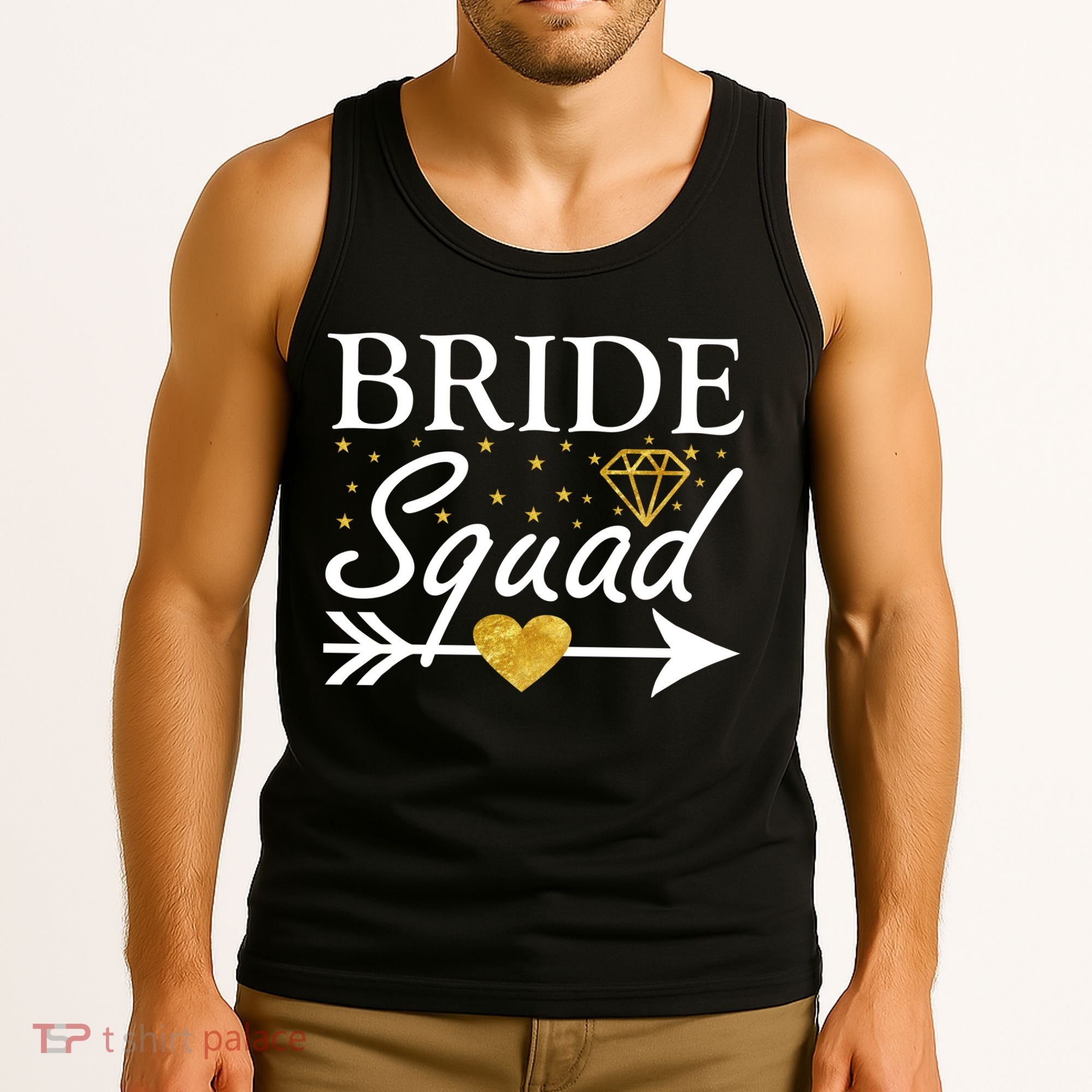 Bride Squad Arrow Tank Top