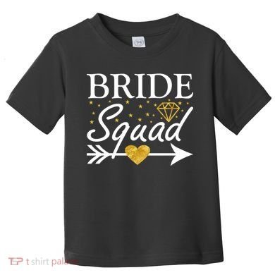 Bride Squad Arrow Toddler T-Shirt