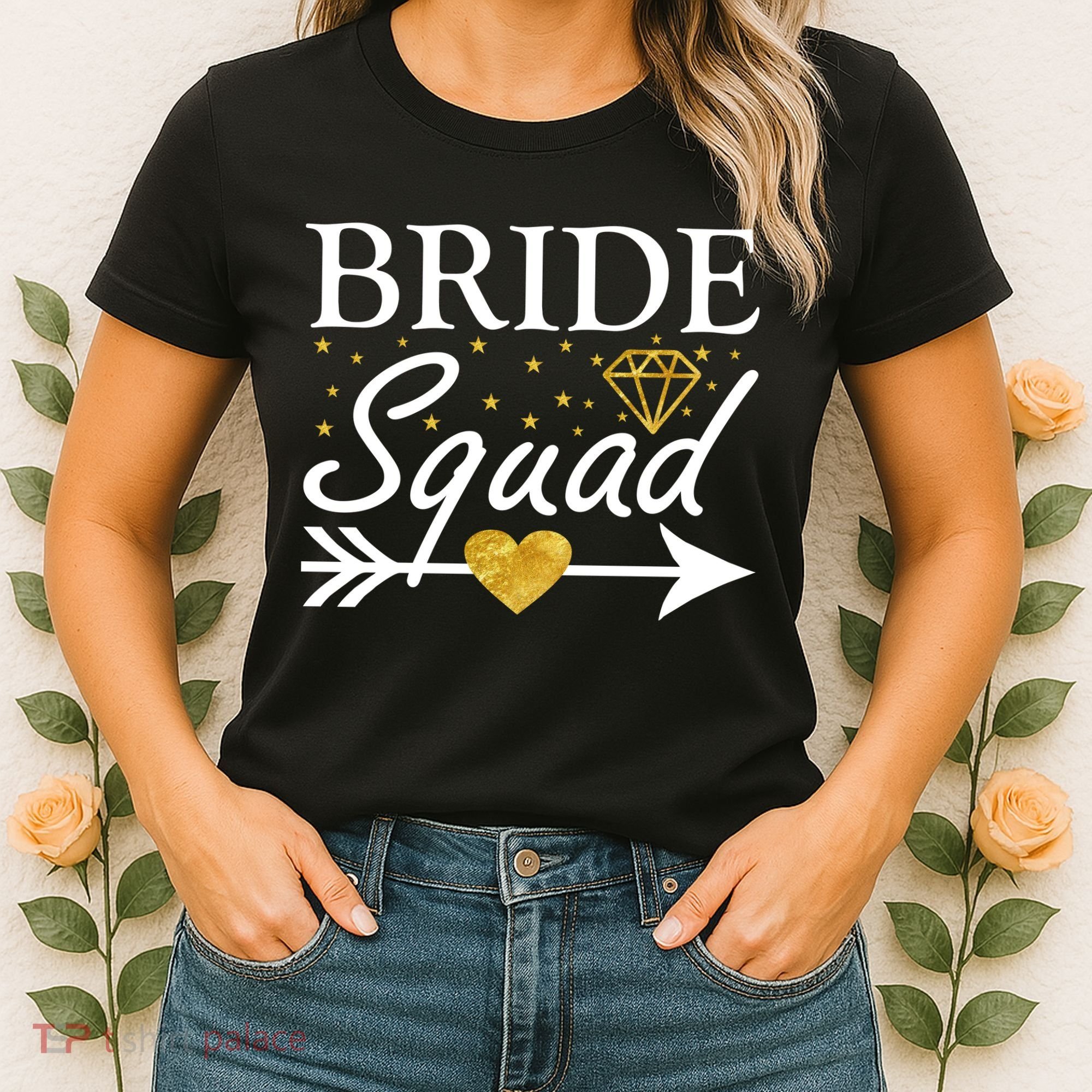 Bride Squad Arrow Women's T-Shirt