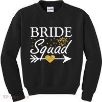 Bride Squad Arrow Kids Sweatshirt thumb 0