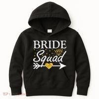 Bride Squad Arrow Kids Hoodie thumb 0