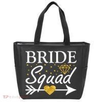 Bride Squad Arrow Tote Bag thumb 0