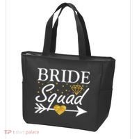 Bride Squad Arrow Tote Bag thumb 3