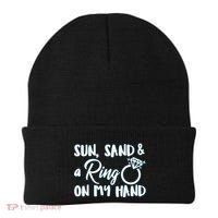 Bride Sun Sand & A Ring On My Hand Beanie thumb 0